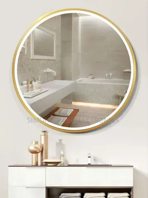 Unbreakable Round Decor Mirrors With Fine Finishing
