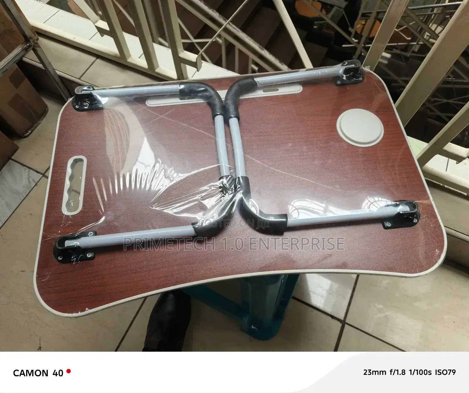 Foldable Work Table/Laptop Table With Cup Holder
