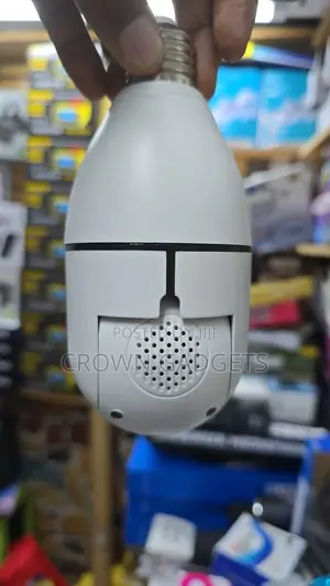 Smart Panoramic Light Bulb Security Camera 1080p Wi-Fi Hd