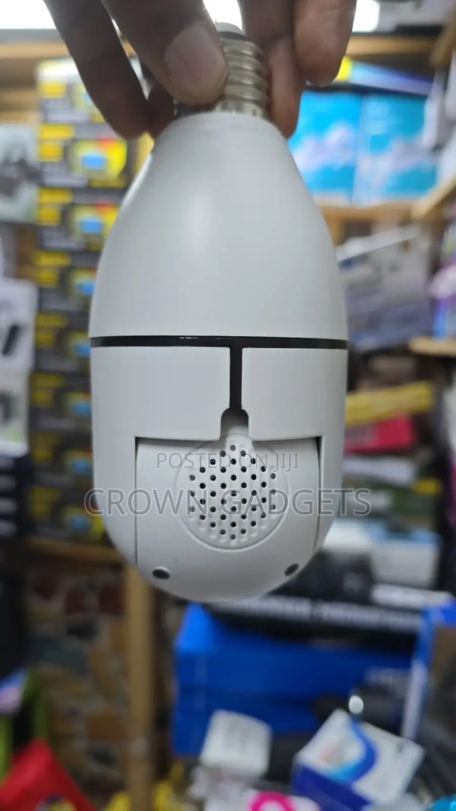Smart Panoramic Light Bulb Security Camera 1080p Wi-Fi Hd