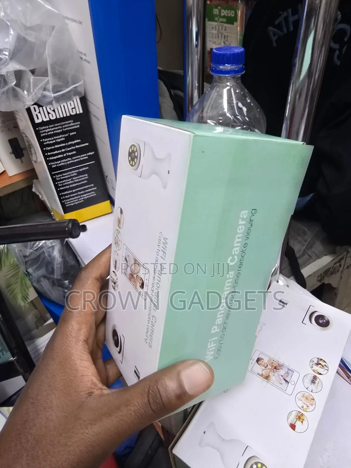 Wi-Fi Bulb Camera 360° Fish-Eye Smart Home Security Camera