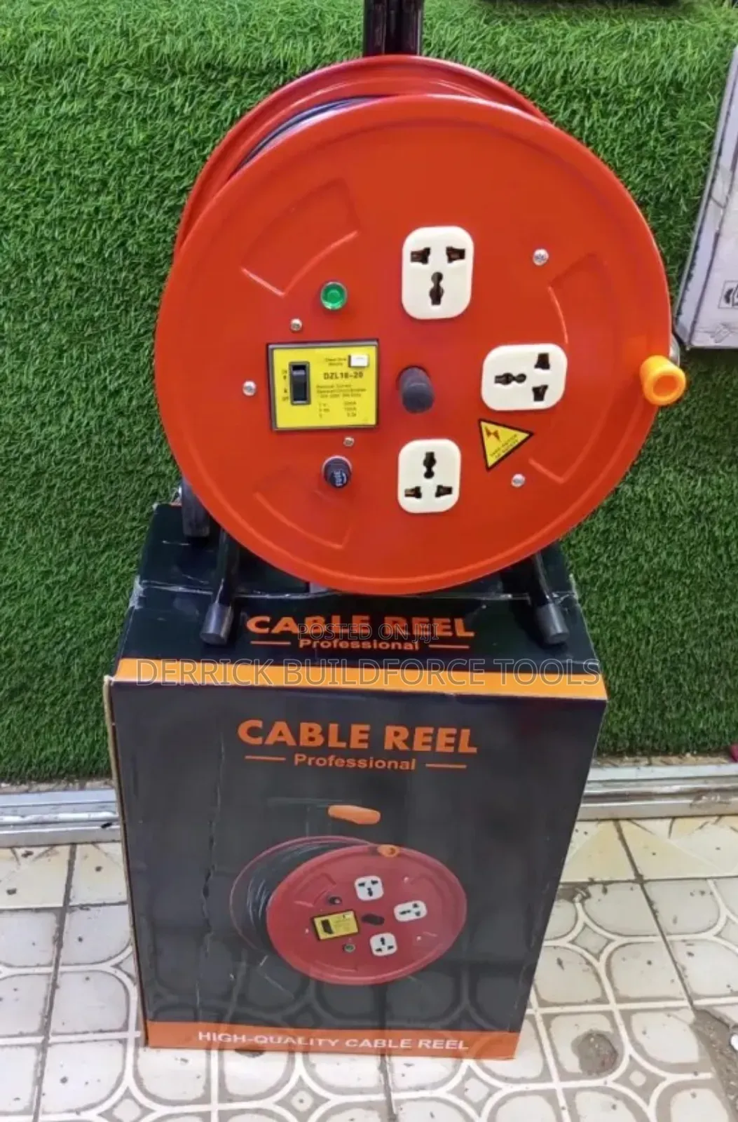 1.5mm Professional Extension Cable Reel