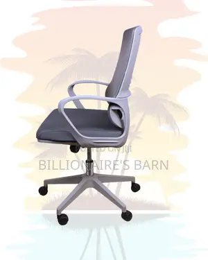 Grey Ergonomic Mesh Office Chair | Executive Mesh Backrest