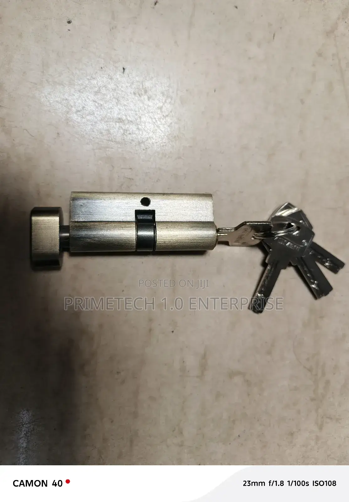 Medium Lock Bathroom Cylinder