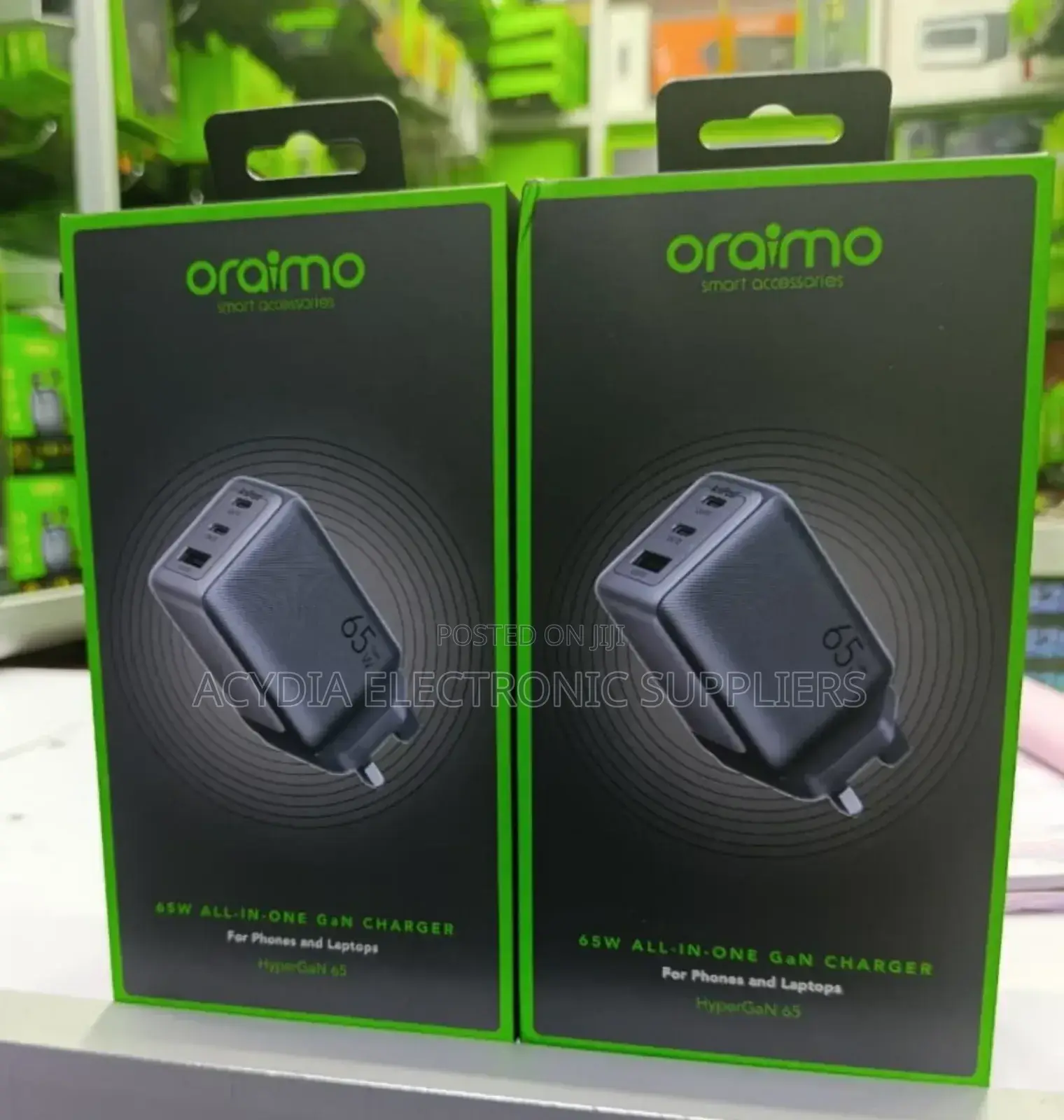 Oraimo Hypergan 60w Rapid Wall Charger