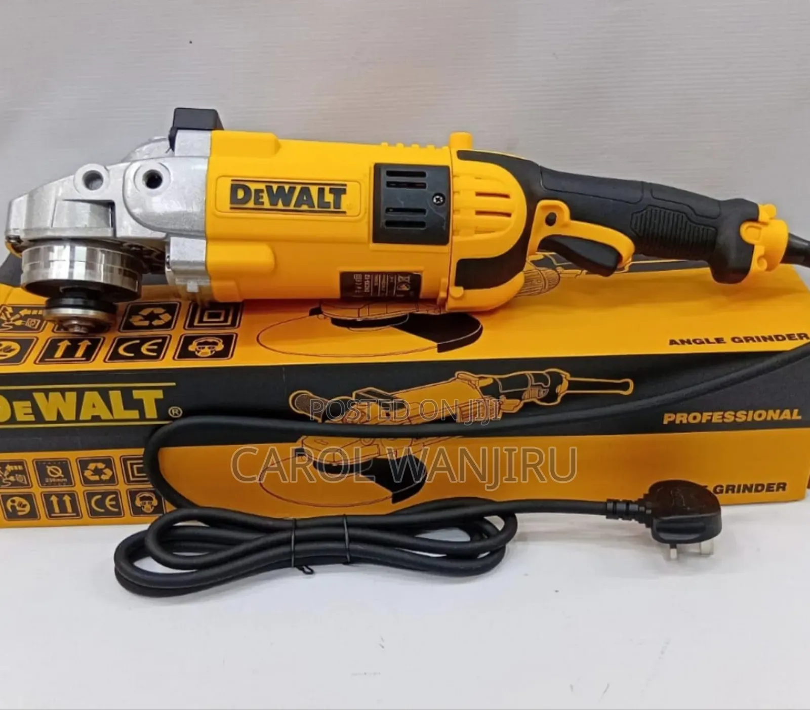 New Dewalt Angle Grinder 9 Inches/ Dewalt Grinder
