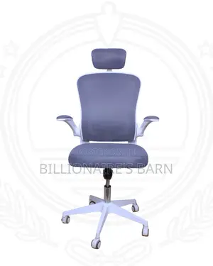 White Ergonomic Office Chair (Minimal) — Restocked!