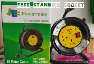 Power Mate 25m Free-Standing Extension Cord – Heavy-Duty 2.2mm Cable