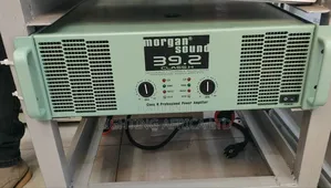 Morgan Sound 39.2 Class H Powered Amplifier 2 Channels 64 Transistors
