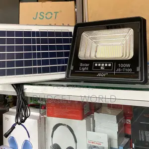 Long Range//100w Solar Panel;/ Waterproof Bright Solar Floodlight Lamp