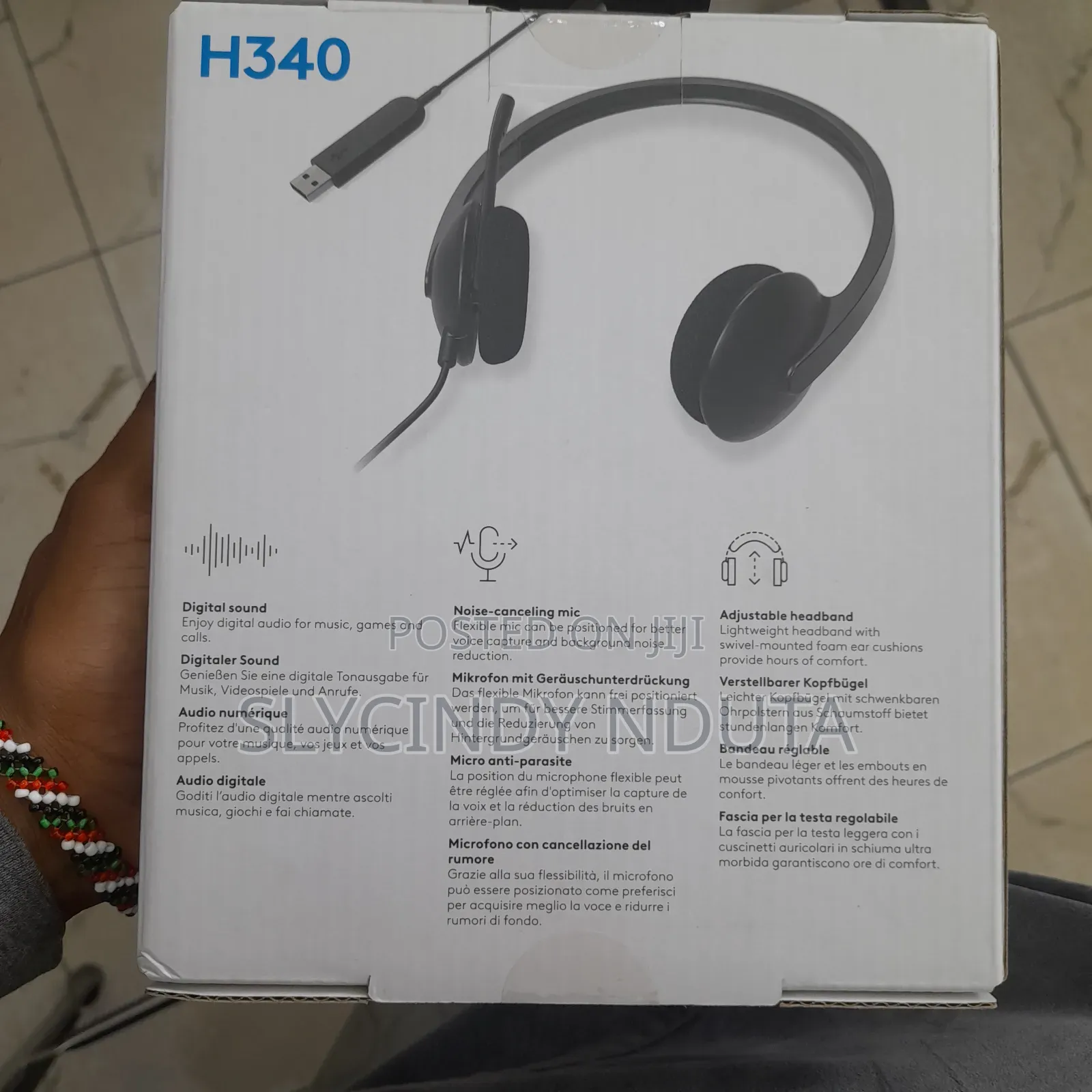 Logitech H340