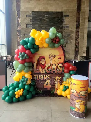 Lion King Themed Birthday Decor