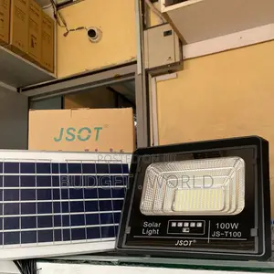 Inbuilt Battery Large Capacity// 100w Outdoor Security Floodlight