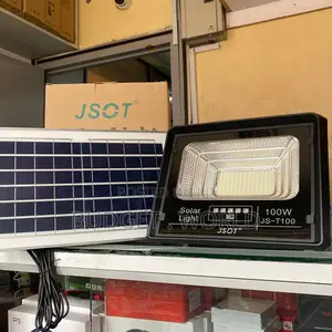 Anti-Leakage 100w Outdoor Security Solar Floodlight Large Capacity
