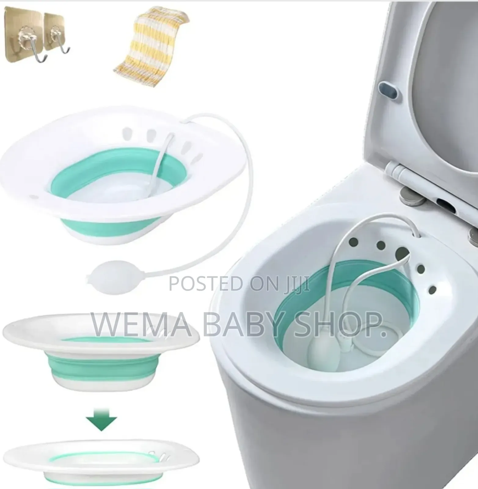 Foldable Sitz Bath Basin