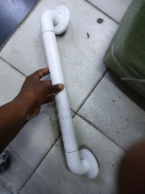 Supporting Handles,Pvc Coated White