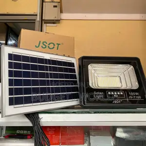 100w+100w Solar Floodlight Bright Auto on/Off Lamp Large Capacity