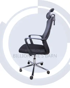 Comfy High Back Mesh Office Chair — Ideal for Long Zoom Sessions