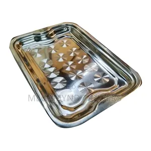 Serving Tray / Rectangle Stainless Steel Tray 38cm*27cm/ Platter
