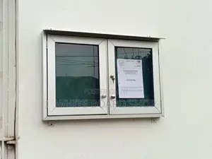 Lockable Sliding Glass Notice Board 90cm X 60cm (3ft X 2ft)