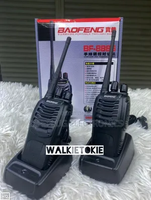 Baofeng Bf-888s Uhf 2-Way Radio Handheld Walkietalkie/Interphone Black