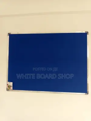 Imported Pin Notice Board +Notice Board Pins 120cm X 90cm (4ft X 3ft)