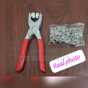 Metallic Snup Button Pliers Set