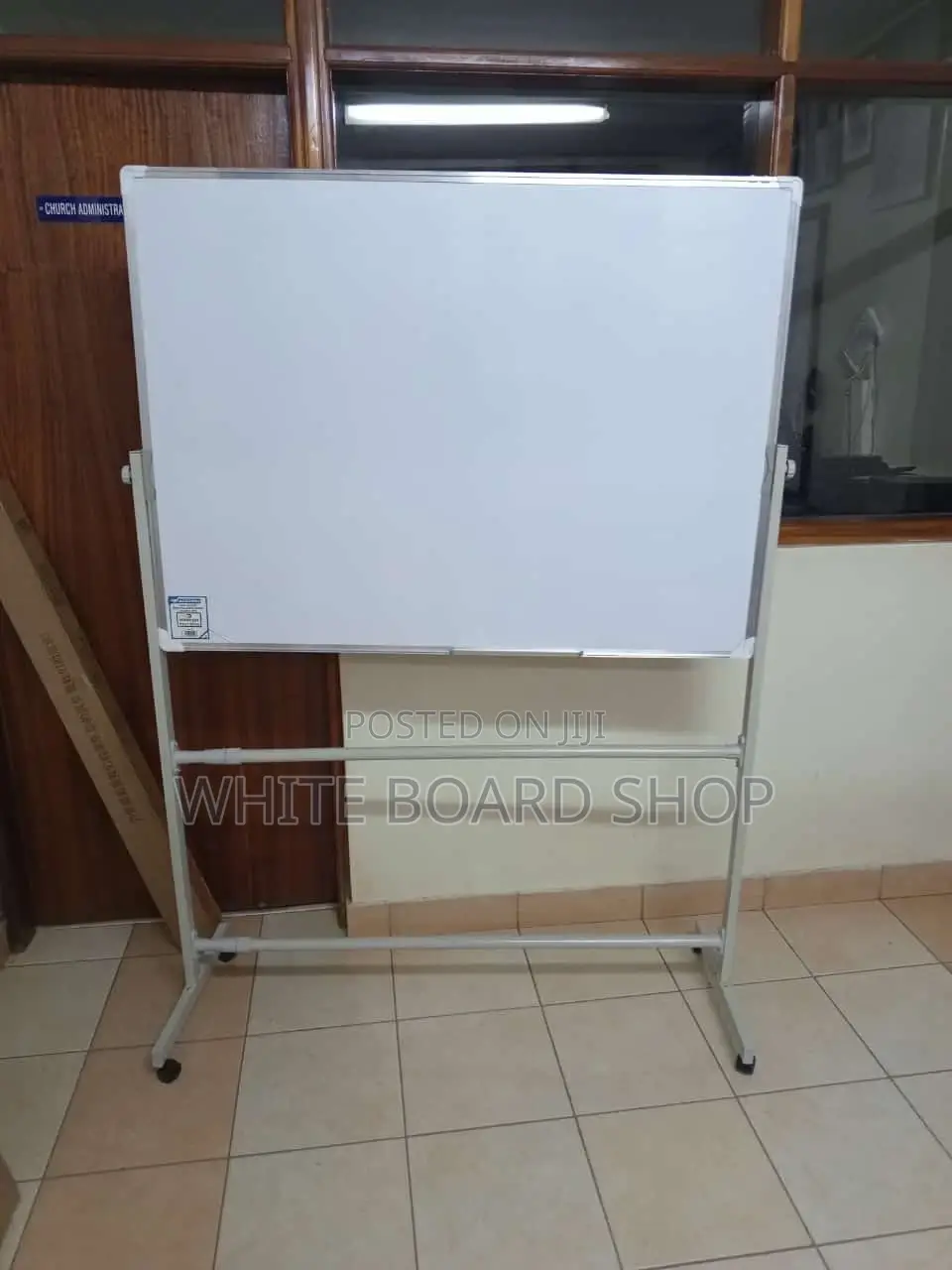 Double-Sided Magnetic White Board With Movable Stand(4ft X 3ft)