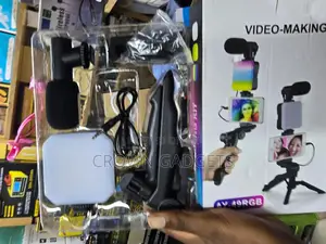 Portable RGB Video Kit With Tripod, Mic Remote Control