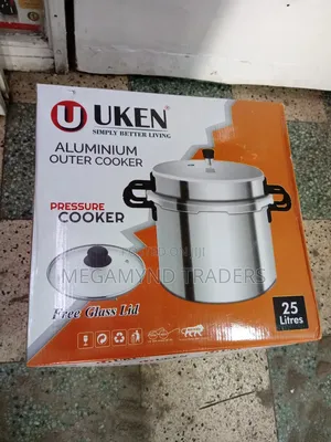 25 LTR Pressure Cooker/Uken Aluminium Pressure Cooker Commercial
