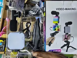 Professional Ay-49rgb Smartphone Filmmaking Kit With Light