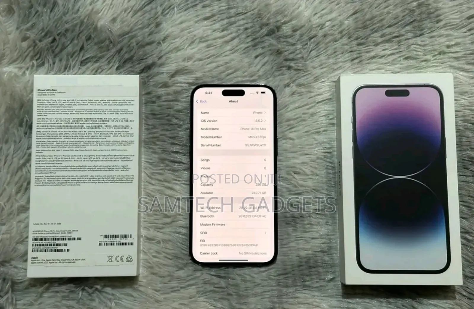 Apple iPhone 14 Pro Max 256 GB Purple