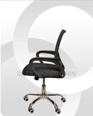 Secretarial Mesh Office Chair | Minimal High-density Foam Seat