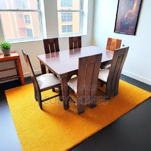 Dining Set a Royal All Wooden 6 Seater Dining Set Ready Made