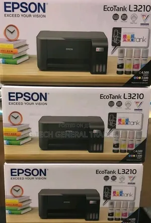 Epson Ecotank All in One Print,Scan and Copy Printer L3210