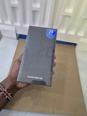 New Samsung Galaxy Note 20 Ultra 5G 128 GB Black
