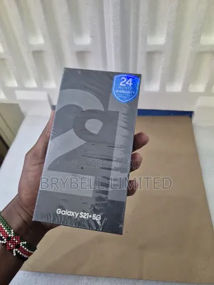 New Samsung Galaxy S21+ 5G 128 GB Black