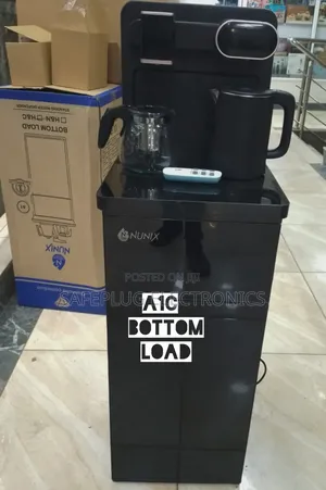 Nunix Hot and Cold Bottom Load Water Dispenser (A1c) - Black
