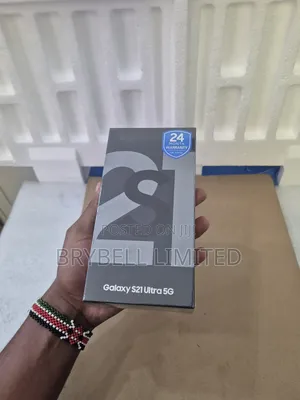 New Samsung Galaxy S21 Ultra 5G 256 GB Black