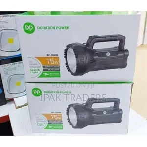 *Dp Portable Bright Led Rechargeable Torch* 
75watts