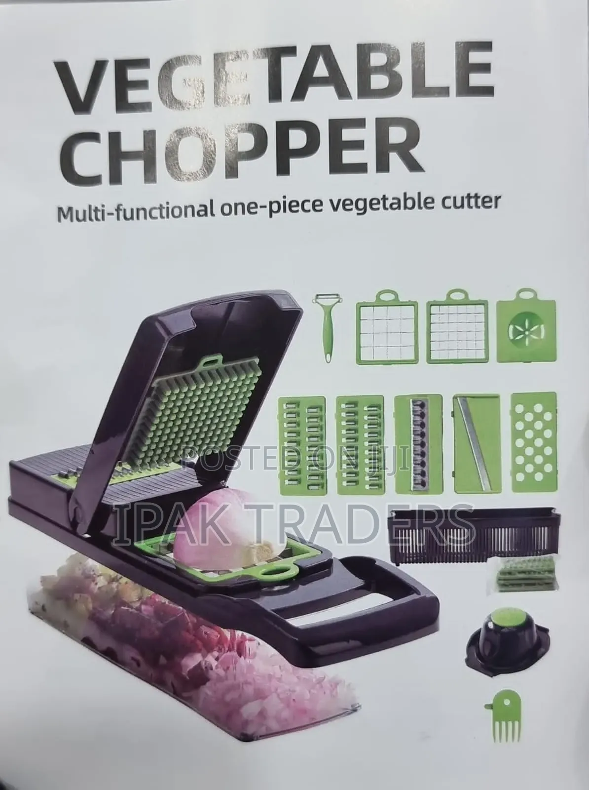 *16pc Veggie Cutter Slicer Dicer Chopper*