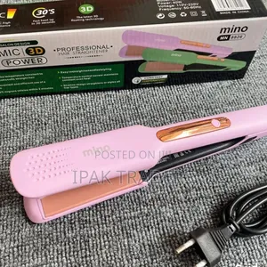 *Proffesional Ceramic Hair Straightener Flat Iron 3d Power*