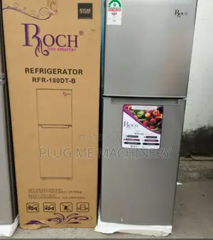 Roch 134 Litres RFR-180dt-B Double Door Refrigerator