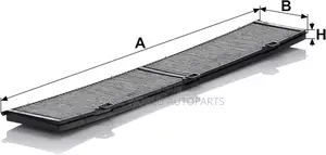 BMW Cabin Air Filter 128i, 328i,740i, 740li, X1 X3 E90