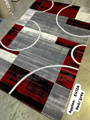 Grey and Maroon Mix Good Quality Paris Carpets