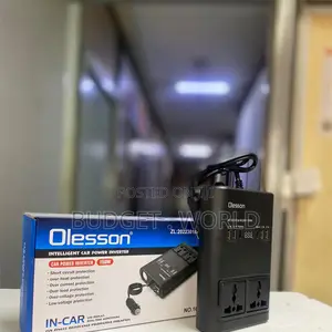 Digital Display Tip-C Usb Port–Dc 12vto Ac 220v150w Car Power Inverter