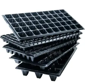 Heavy Duty Plastic Seedling Trays for Seeders - 72 Holes/Pockets