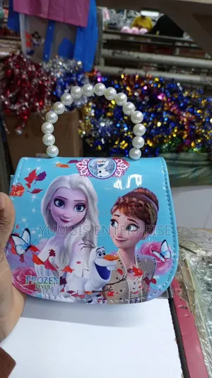 Kids Elsa Cartoon Sling Bags