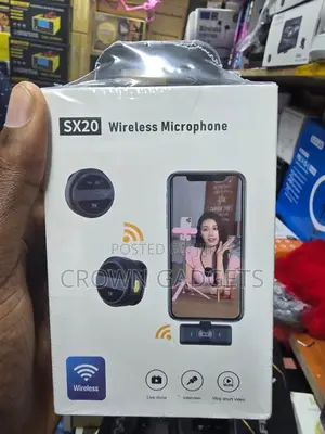 Sx20 Dual Wireless Microphone Set For Interview Recording