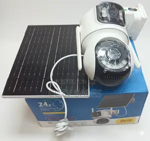 Solar PTZ 4g Security CCTV Camera Icsee 12mp Wireless Outdoor Cam
